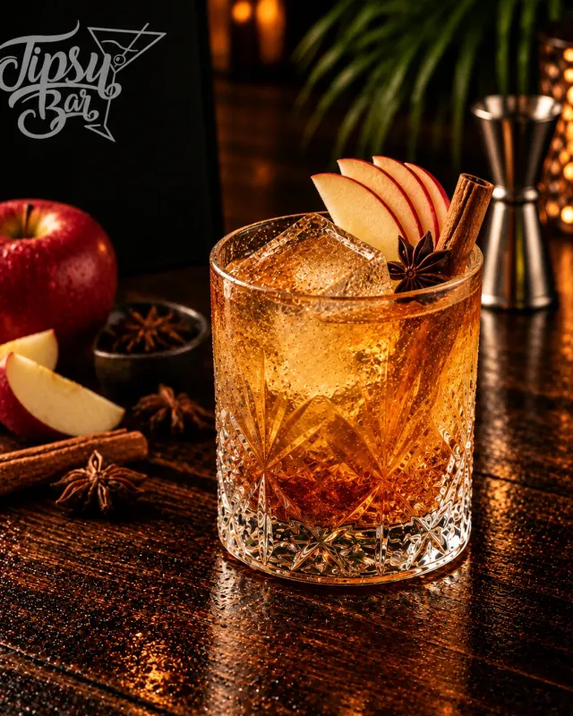 Apple Spiced Rum de Tipsy Bar