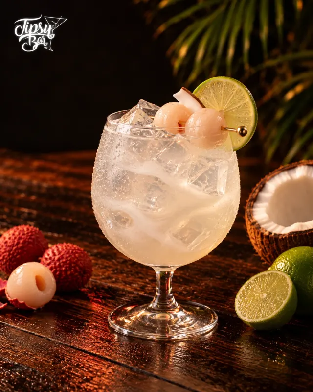 Coconut Lychee Dream de Tipsy Bar