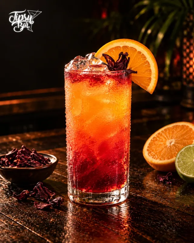 Hibiscus Sunset de Tipsy Bar