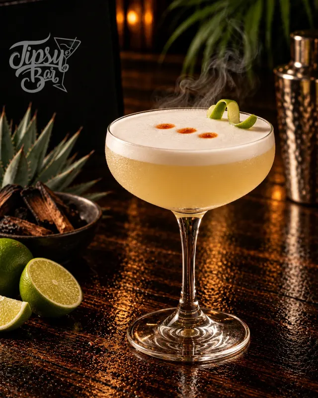 Mezcal Sour de Tipsy Bar