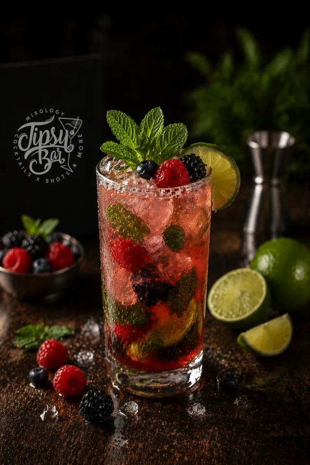 Mojito de Frutos Rojos