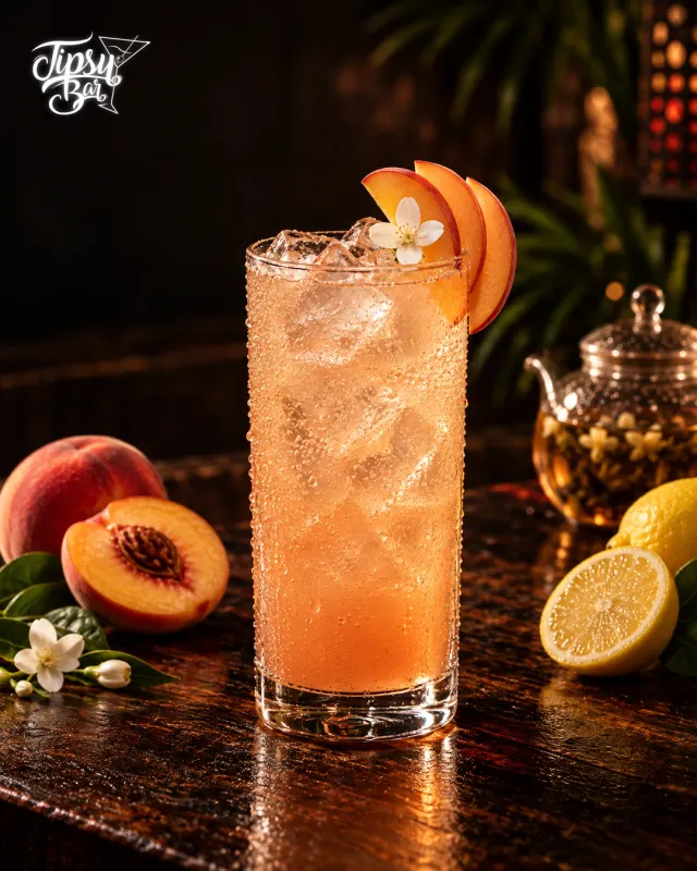 Peach Jasmine Cooler de Tipsy Bar
