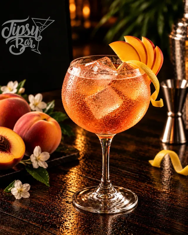 Peach Spritz de Tipsy Bar