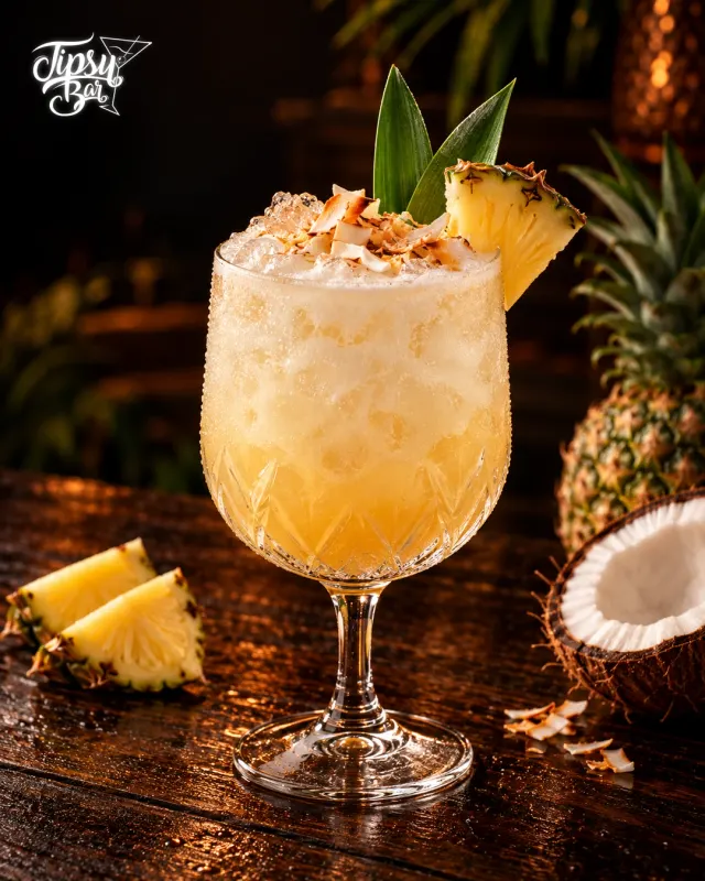 Pineapple Coconut Cloud de Tipsy Bar