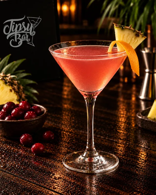 Pineapple Cosmo de Tipsy Bar