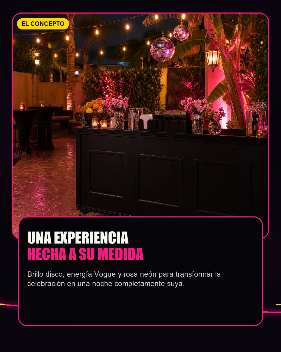 Hung Up Party — Tipsy Bar - experiencia visual Hung Up Party